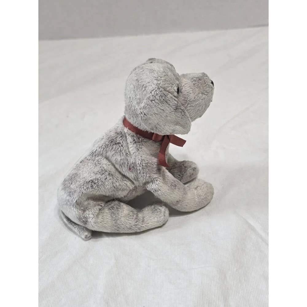 TY 2000 NWT Grey Dog 